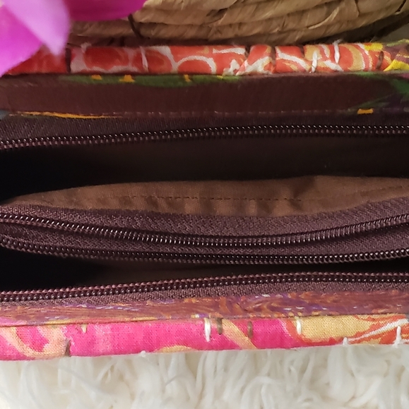 Boho Embroidered Fabric Clutche - Picture 6 of 6